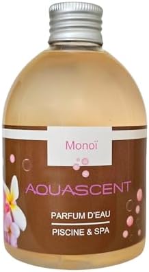MONOÏ Parfum Piscine et Spa pour Hommes 250 ML - Énergie Revigorante Après-Sport - 100% Naturalités