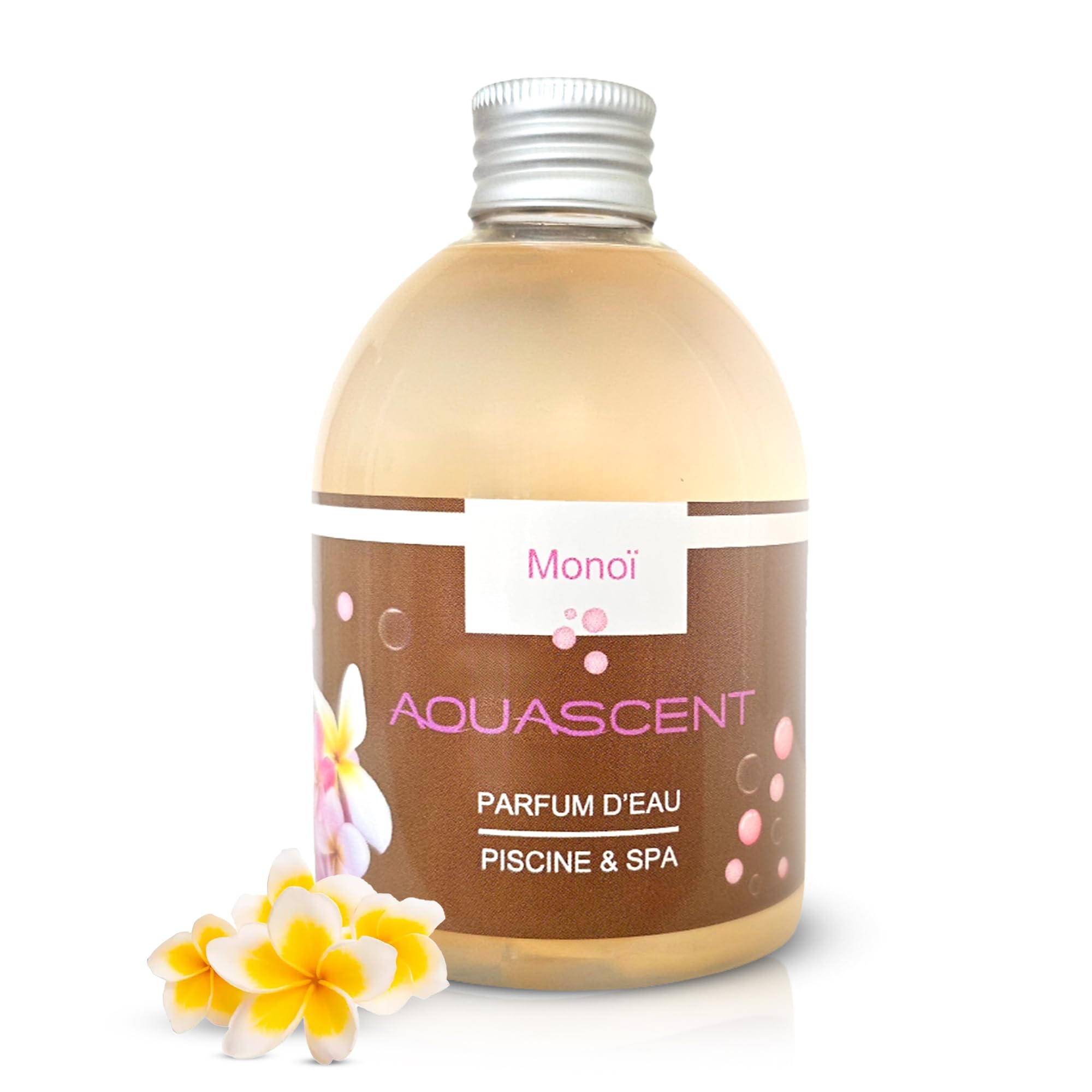 MONOÏ Parfum Piscine et Spa pour Hommes 250 ML - Énergie Revigorante Après-Sport - 100% Naturalités